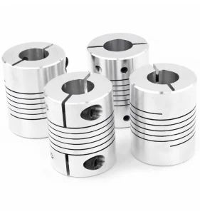 Outer Diameter 19 6mm 98mm Bore Size 4mm 50mm Single Double Disk Aluminium Beam Shaft Flexible Slit Coupling - ALM Intelligent Technology (Suzhou) Co., Limited - China