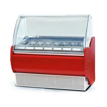 W2 Guangdong Kitchen Commercial Modern Stainless Steel Ice Cream Acrylic/Tempered Glass Cake Display Refrigerators Showcase - Mep Kitcheneering Limited - China