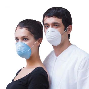 Disposable Dust Mask for Particulate Protection Color White Layers 2 Ply Origin China Trademark OEM Model NO. 1210 Style Headloop - CIT (HUBEI) PROTECTIVE PRODUCTS CO., LTD. - China