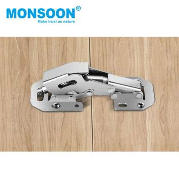 Hot Selling 3 4 Inch Furniture Hydraulic Frog Hinge Kitchen Cabinet Wooden Concealed 90 Degree Bridge Shape Frog Hinge for Cabinets - Monsoon Import Export (Guangzhou) Limited - China