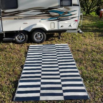 Pet-Friendly Waterproof 100% Virgin Polypropylene Indoor Outdoor Area Rugs Mats for Patio Living Room RV Picnic Camping Beach - Little Dolphin (Jiangsu) Leisure Products Co., Ltd. - China