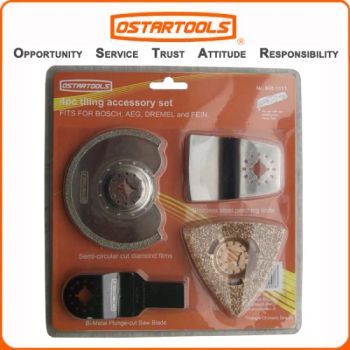 4PCS Oscillating Multi Tool Accessories for Multi-Purpose Power Tools - Shanghai Ostar Tools Int'l Co., Ltd. - China