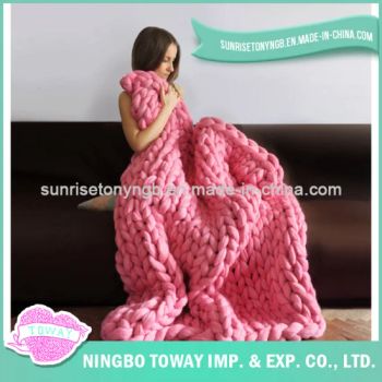 Acrylic DIY Handmade Blanket Super Chunky Wool Yarn Life Long Model NO. yarn Type Customized Trademark Toway Weight - NINGBO FANST IMP.&EXP. CO., LTD. - China