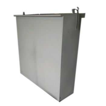 Double Door Single Phase Feeder Pillars Control Panels Box Color Grey Material MS Frequency 50Hz Shape Rectangle Phase Single - Adnan Enterprises - India