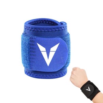Elastic Gym Weight Lifting Training Straps Brace Wrist Wraps Support - Yangzhou Lanniao Sports Goods Co., Ltd. - China