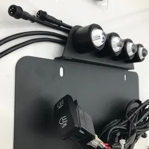 USA License Plate Frame with LED Projector Built-in - Guangzhou B-King Auto Electronics Limited - China