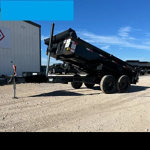 Dump trailers / 7×16 14k Behnke Dump Trailer - senesie mfg llc - United States