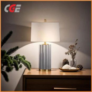 China Manufacturer of Ceramic Table Lamps Brushed Gold Modern Bedside Light for Home Decor - Creative Galaxy Electric(Shenzhen) Co., Ltd. - China