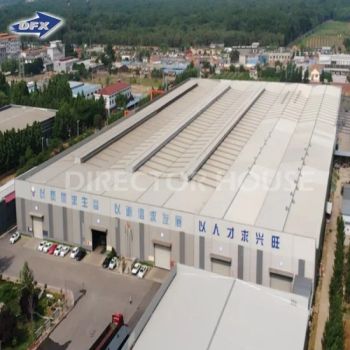 China Low Cost Design Prefab Light Galvanized Metal Frame Building Prefabricated Construction Industrial Factory Modular Warehouse - Qingdao Director Steel Structure Co., Ltd. - China