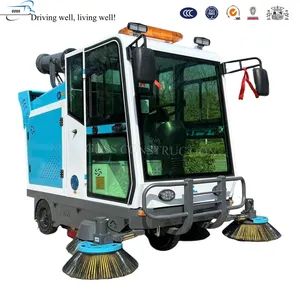 Electric Floor Sweeper China Manufacture Electric Road Floor Cleaning Sweeping Truck Machine Sweeper - GDSS CONSTRUCTION LIMITED - China