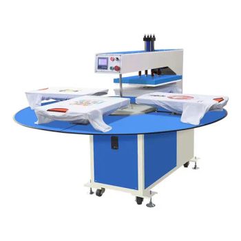 Rotary Heat Transfer Equipment for Clothing Power 4kw Origin China Model NO. XD-25 Color & Page Multi-Colour Automatic Grade - Luohe Xingdian Electromechanical Equipment Co., Ltd. - China