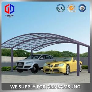 Dome Steel Frame Big Car Garage Portable Garages Origin China HS Code 7308900000 Trademark TIANXIANG Certification ISO, CE - Shandong Tianxiang Steel Structure Construction Co., Ltd. - China