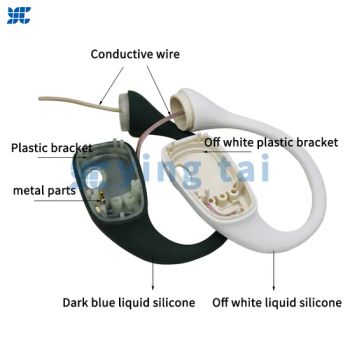 LSR Silicone Wrapped Plastic Headphone Accessories Waterproof Liquid Silicone Bluetooth Earphones - Guangdong Yingtai High Precision Technology Co., Ltd. - China