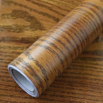 0.12mm-0.7mm Waterproof PVC Laminate Decorative Films Soft Wood Grain PVC Film for Furniture Cover - Haining Haohan Import and Export Co., Ltd. - China