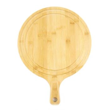 Wooden Pizza Peel Paddle Cheese and Charcuterie Boards Board with Handle Premium Bamboo Pizza Tools Customized with Knives - Hai Yang International Limited - China