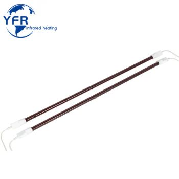 1500W 346mm Quartz Jacketed Infrared Ruby Halogen Heating Lamps - Huaian Yinfrared Heating Tech Co., Ltd. - China