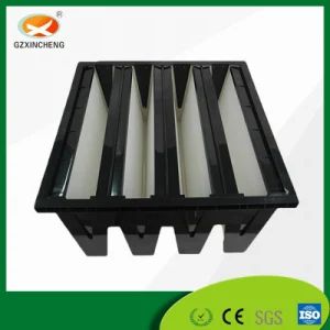 Ventilation System Equipment V-Bank Large Air Volume HEPA (ULPA) Filter - Guangzhou Xincheng New Materials Co., Limited - China