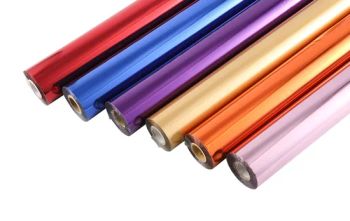 Hot Stamping Silver Stamping Lettering Film Hot Stamping Foil Multipurpose Plastic Foil Stamping Paper - Jiangsu Liangyu Laser New Material Co., Ltd. - China