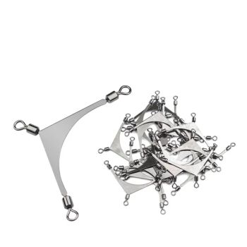 Fishing Accessories Hooks Fishing Accessories Ring Two Hook Connectors Metal Bl19113 - Ningbo Ezfocus Co., Ltd. - China
