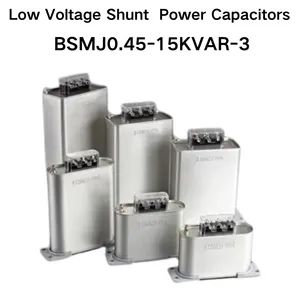 The Self-Healing Bsmj0.45-15kvar-3 Low Voltage Shunt Power Capacitor Power Electronic Equipment Capacitors for The Power Grid - Zhejiang Yangcheng Electric Co., Ltd - China