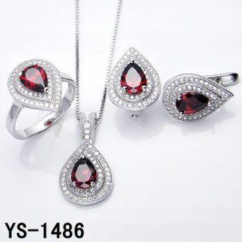 New Arrival 925 Sterling Silver Fashion Jewelry CZ Sets for Party - YLY JEWELLERY CO., LTD. - China
