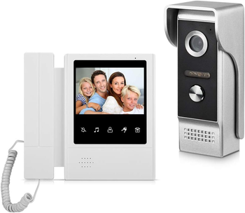 4.3" Wired Video Door Phone System with Night Vision Intercom for Home - Gadgets LLC - United States