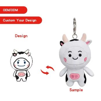 CE OEM Wholesale Custom Small Plush Keychains Toys Stuffed Animal Mini Plush Toys Keychain - Jinjiang Chendai Yilai Craft Company - China