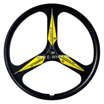 16inch 3 Spoke Lightweight Strongest Magnesium Alloy Bike Wheel / Hub Bike Wheel - NINGBO MINGLAI IMP&EXP CO., LTD. - China