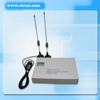 2 Ports Dual SIM GSM Gateway Fixed Wireless Terminal FWT Compatible to Telephones, PBX and VoIP Gateways, Alarm Systems - Shenzhen Etross Telecom Co., Ltd. - China