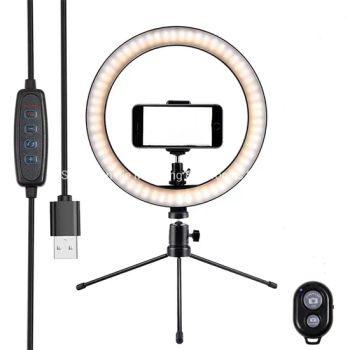 Tiktok Dimmable Hot Selling 4" 6" 8" 10" 12" 14" Colorful LED Ring Light for Vlog/ Live Stream/ Make up / Beauty / Selfie Light - Shenzhen Jie Minglang Electronics Co., Ltd. - China