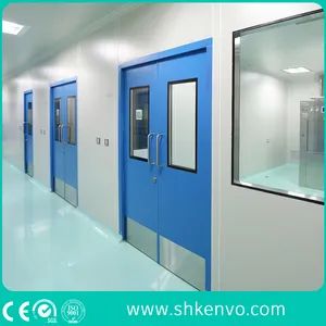 Interlocking Hollow Metal Clean Room Steel Entry Doors for Medical Drug or Food Factory - Shanghai Kenvo Door Co., Ltd. - China