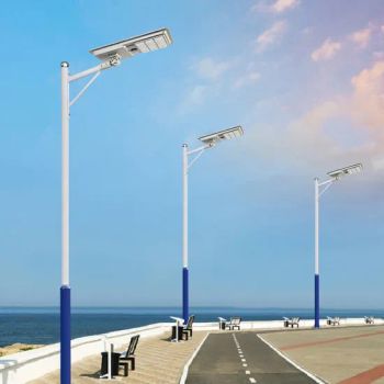 2024 New LED Solar Cell Street Light Outdoor with Motion Sensor 50W 100W 150W All in One Integrated Remote Control Pole - Anhui Baoyang Lighting Technology Co., Ltd. - China