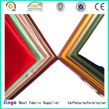 Cheap 190t PVC Coated Polyester Waterproof Oxford Fabric for Tent and Bags - Shanghai Sinyo Import & Export Co., Ltd. - China