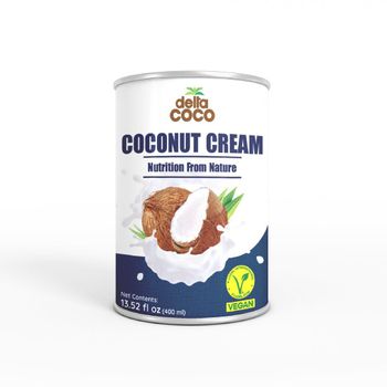 Coconut Cream 20%-22% Organic No Origin Viet Nam Brand Name BEINCO Shelf Life 24 months Packaging tin can, easy open lid - BEINCO - Vietnam