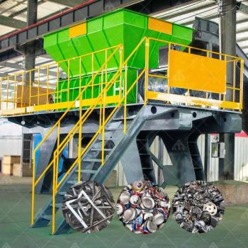 Industrial Shredder Scrap Metal Aluminum Cans Metal Shredder Origin China Output Compact Trademark AITE HS Code 8479820090 - Zhengzhou Aite Intelligent Technology Co., Ltd. - China