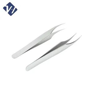 Plastic Silver Custom Lash Perfect Grip Lashes Pink Eyelash Tweezers Fiber Tip - Yangjiang Weihao Hardware Products Co., Ltd. - China
