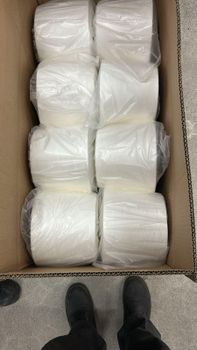 cotton raw white yarn Color White Origin - Kahatex - Indonesia