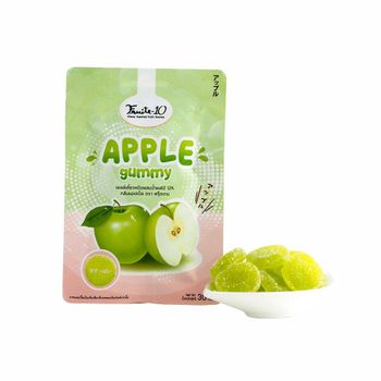 FRUITEN Assorted Gummy Sweet Jelly Candy Confectionary Apple Gummies Sugar Coating Jelly Bag Package - 3M FOOD PRODUCT CO., LTD. - Thailand