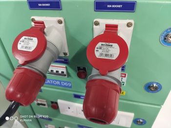 Industrial Plugs And Sockets IP Rating 25A MCB Protected Yes Rated Voltage 1100 Country of Origin Made in - Rajeshwar Trading Co. - India