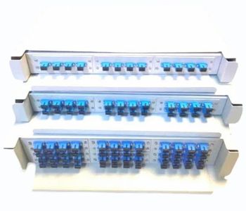 Patch Panels Brand M R COM Part Number 24 Rack Height 19" Connector Type SC Type RACK MOUNTABLE Number Of Ports 24 Port Operation Mode - M R Technology - India