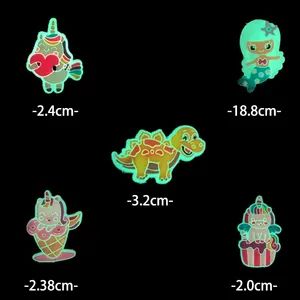 New Cartoon Luminous Shoe Accessories, DIY Clog Shoe Charms, Shoe Buckles, Decorations, and PVC Shoelace Decoration Buckles - Shishi Jieli Creative Trading Co., Ltd. - China