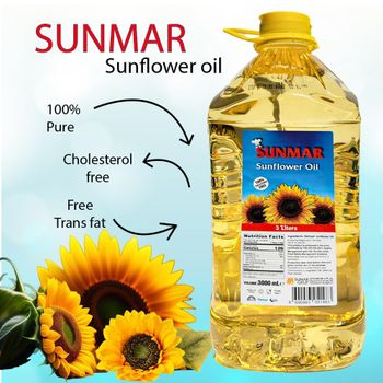 Refined Sunflower Cooking Oil