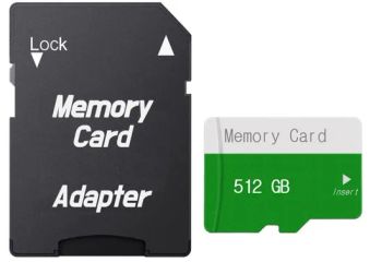 512GB Class 10 Flash Memory Card with Adapter, Compatible for Smartphones, Tablets, Cameras, Action Cameras, Laptops, and Other Portable Consoles and More - Shenzhen Yunji Tuan Trading Co., Ltd. - China