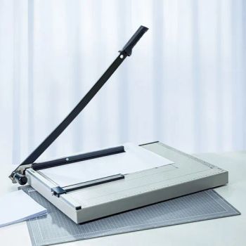 Foska H801C/D/E/F A3 A4 B4 Manual Paper Trimmer 8"x7" Stainless Steel 1PC/Box 1Y - Anhui Sunshine Stationery Co., Ltd. - China