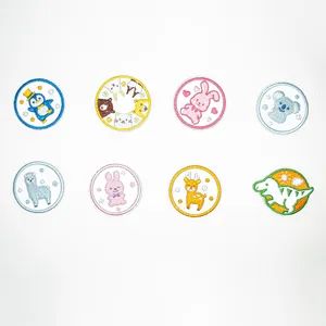 Custom Design Embroidery Patches Iron on Embroidered Badges Patches - Ningbo Sunshine Import & Export Co., Ltd. - China