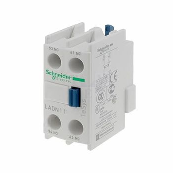 Plastic Schneider Auxiliary Contact Block, 2 Pole Color White Voltage 110 V Brand Schneider Material Plastic Number of Poles 2 - Electro Automation Industries - India