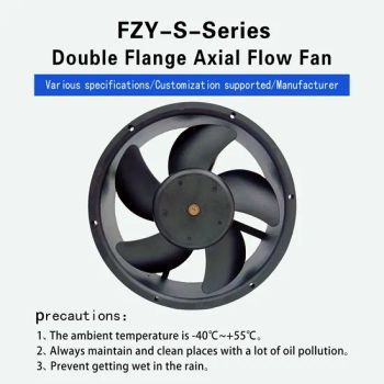 220X220X60mm Ball Bearing Fan Round 22060 Fan 220V Electronics Cooling Motor for Industrial Machinery HVAC Systems Computers - Taizhou Suerke Mechanical and Electrical Equipment Co., Ltd. - China