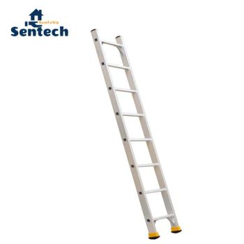 2.4m Heavey Duty Strong Aluminum Single Straight Ladder with 8 Steps - Sentech (Ningbo) Technology & Development Co., Ltd - China