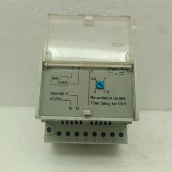 CIRCUIT BREAKER ACCESSORY   TIME DELAY   MNR 380/480 Power 380/480 Time Delay Feature Yes Voltage Rating 380/480 V Usage/Application TIME - Marine Enterprise - India