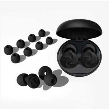 Custom Soundproof Soft Silicone Noise Cancelling Reduction Safety Ear Plugs Sleeping Earplugs with Case - Fuzhou Tengchuan International Trading Co., Ltd. - China